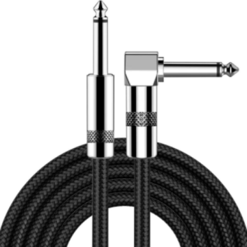 1/4 cala prostego instrumentu basowy kabel gitarowy