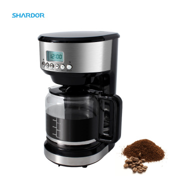 Brews Hot or Iced Drip Coffee Maker with Auto Shut-Off and Mesh Filter