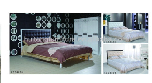 metal bed with pu