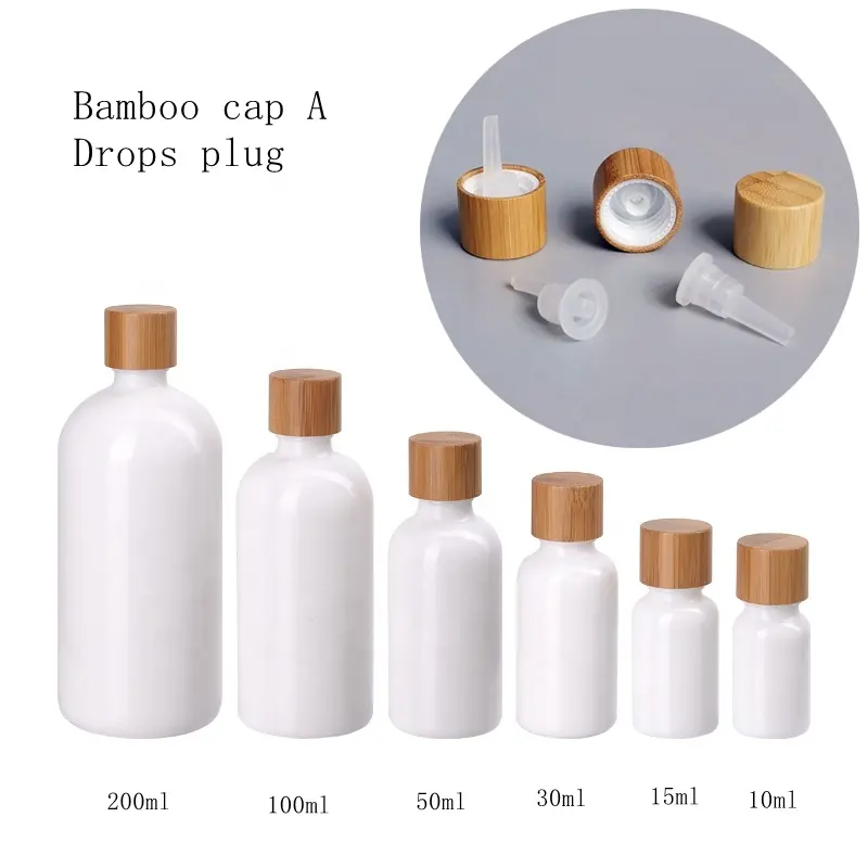 Ceramic Glass Boston Round Bottle