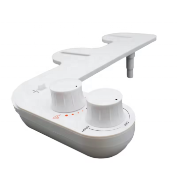 Self Cleaning Bidet Toilet Seat with Hot and Cold Water Stainless Steel Base