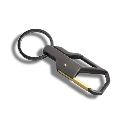 Custom Retaining Ring Climbing Button Carabiner Keychain