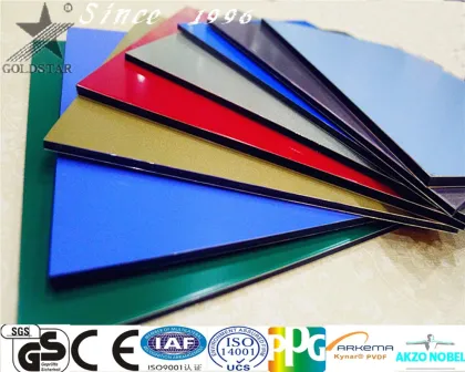 4x8 plastic sheets advertisement sign board Aluminum composite panel