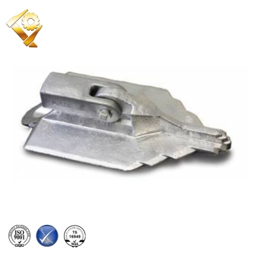 Hot dip galvanized steel rugged driven screw anchor plate