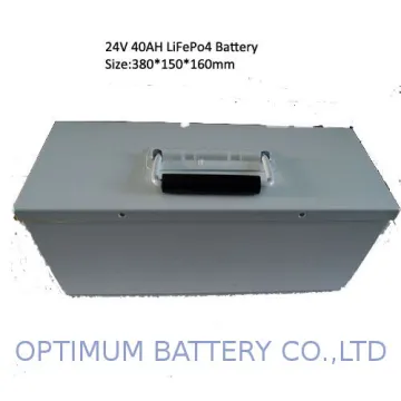 24v 40ah Lifepo4 Lithium Iron Phosphate Batteries Pack For Agv