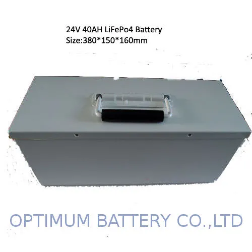 24v 40ah Lifepo4 Lithium Iron Phosphate Batteries Pack For Agv