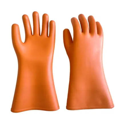 Men's 40KV Rubber Insulated Electrical Protective Work Gloves