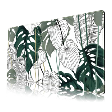 Custom Color Factory Sale: Large 400x800mm Office Mouse Pad with Stitched Edges