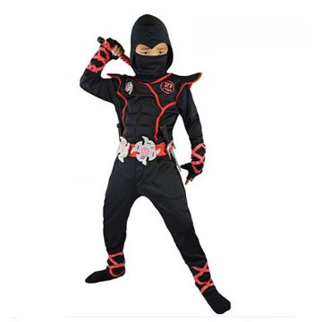 Halloween Cosplay Kids Ninja -kostuum