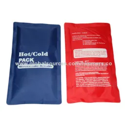 Cold and Hot Gel Pack, Made of PVC and Nylon, Measures 23 x 13cm, with 250g WeightNew