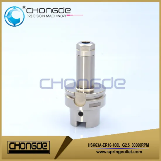HSK Shank ER Collet Chuck HSK63A-ER16-100