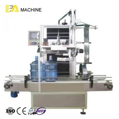 Automatic 5 Gallon Bottleneck Shrink Sleeve Labeling Machine