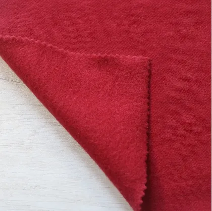 HIGH QUALITY SUPER SOFT AND COMFORTABLE 50%POLYESTER 50%COTTON SOLID TERRY FLEECE