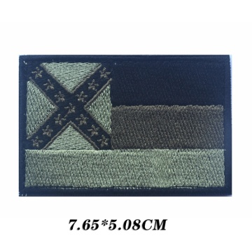 Patch Velcro Custom Flag Badge 3D Lencana