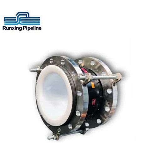 Ss304 Chemical Pipeline Flexible Ptfe Rubber Expansion Joint