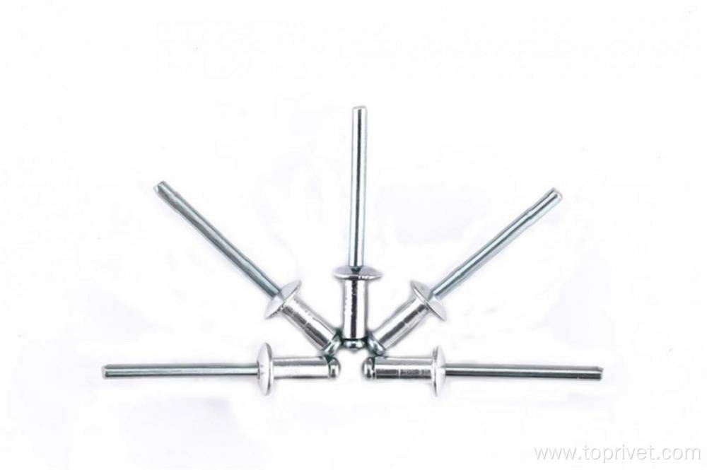 3.0mm Aluminiuml/Steel Dome head open end blind rivets