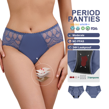 Breathable and Absorbent Menstrual Underwear for Comfort During Periods