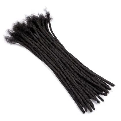 low price dreadlocks human hair wigs straight handmade dreadlocks hair extensions black afro kinky dreadlock extensions