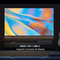Paparan triple 4k uhd permainan mini pc