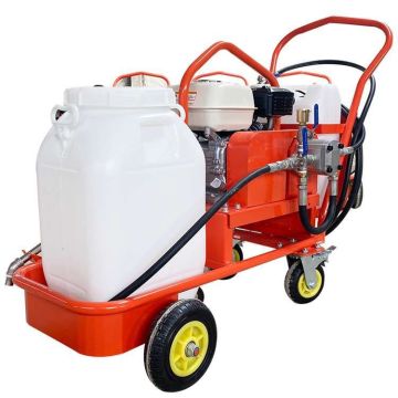 CE Certified Walk-Behind Road Machinery: Asphalt Distributor and Mini Spreader