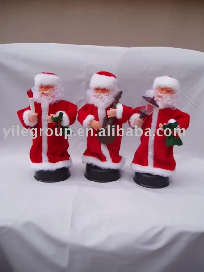 10"Russia santa candle/guitar/Palace lantern