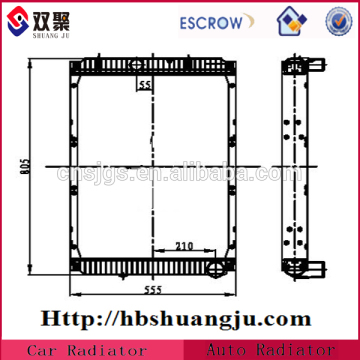 High Quality Copper Radiator For Truck
