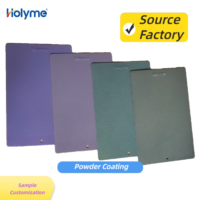 पैंटन रंग बनावट पाउडर कोटिंग