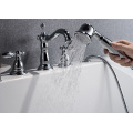 4 Hole Bath Faucet With Hot And Cold