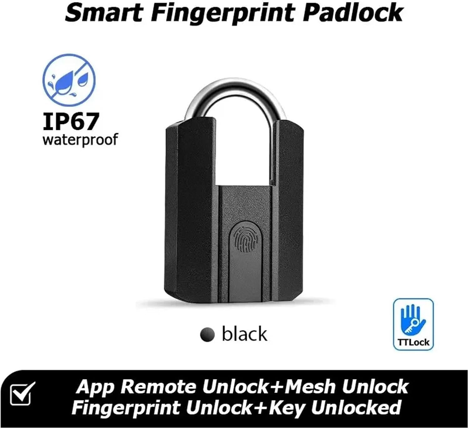Biometric padlock
