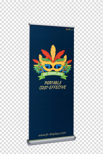 Double side printing roll up advertising banner stand