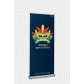 Double side printing roll up advertising banner stand