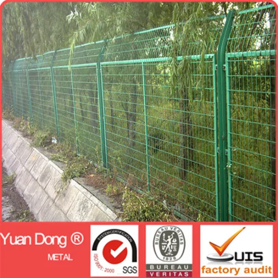Cheap price Green plastic coated wire mesh fence