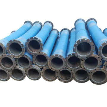 Flange Connections: Positive & Negative Pressure Resistant Steel Wire Hose with Rubber Tube for Sewage Discharge & Chemical Resistance
