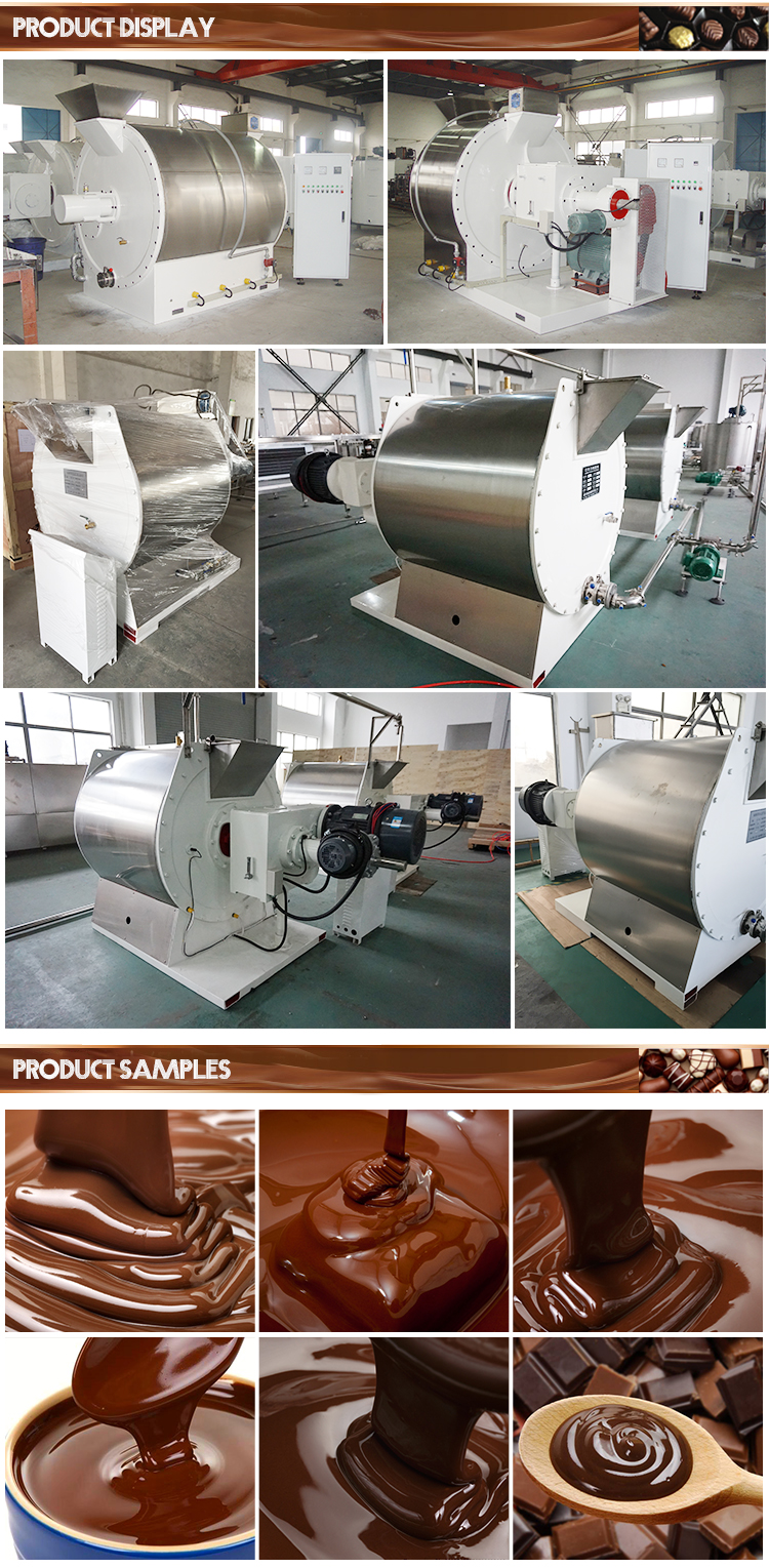 New Type 500kg Capacity Chocolate Conche and Refiner