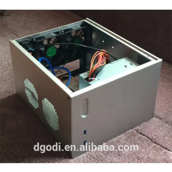 OEM stamping process aluminum shell housing, computer hosting case