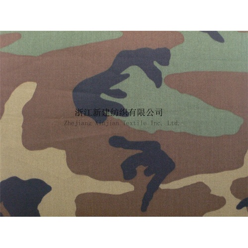 Tissu anti-infrarouge de camouflage CVC pour le Moyen-Orient