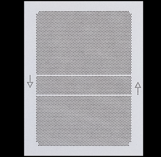 Malha de filtro de metal resistente à temperatura de gravação