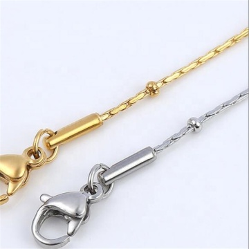 Yiwu Aceon Stainless Steel Thin Chain Necklace
