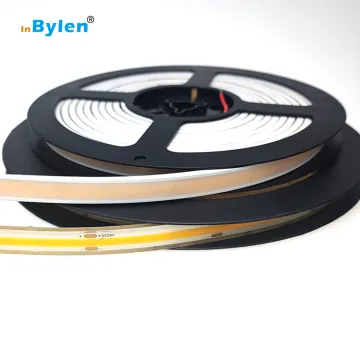 Inbylen Ultra Thin Waterproof COB LED Strip 9W 6000K CRI 90