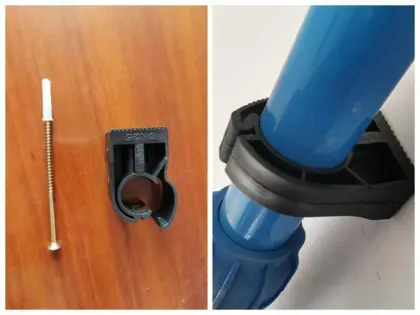 Professional 20-100mm Pipe Clip Clamp for Pipes Fittings: Secure Pipe Holder Clamps