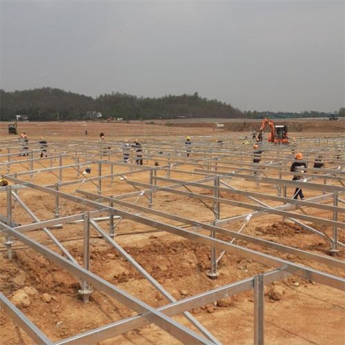 Steel Ground Screw Pile Anchor For Solar Panel