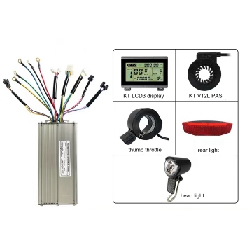 Kit de contrôleur Affichage LCD3 à vélo électrique 30A