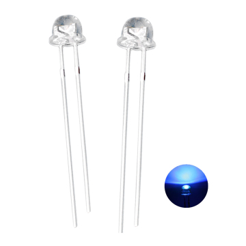 5mm LED Straw Hat Light - 2700-15000K Emitting LEDs White Color