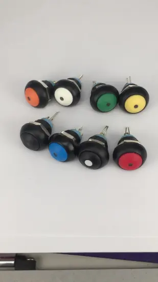 12mm IP67 Micro Light Waterproof Pushbutton Switch
