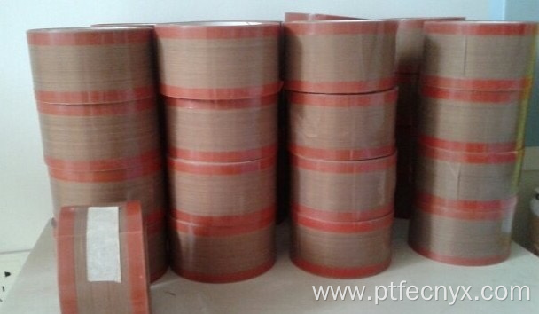 Pure PTFE film with adhesive