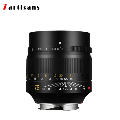 7artisans 75mm F1.25 Portrait Lens for Leica M-mount Cameras