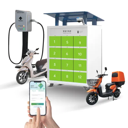 OEM/ODM Public Power Exchange Cabinet and Battery Swap Station Solutions for Electric Motorcycles