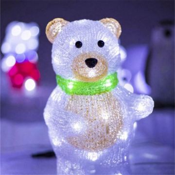 Polar Bear Christmas RGB LED String Lights - Affordable and Programmable