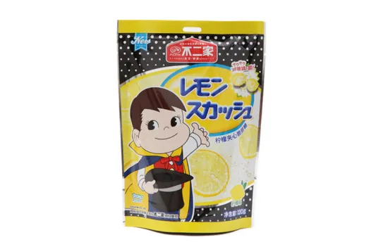 Colorful Eco-friendly Heat Seal Snack Food Stand Up Pouches