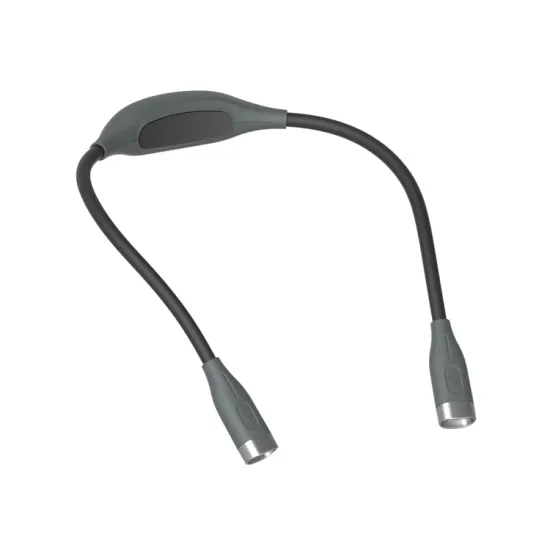 Bendable Arm LED Rechargeable Book Light with 3 Brightness Levels